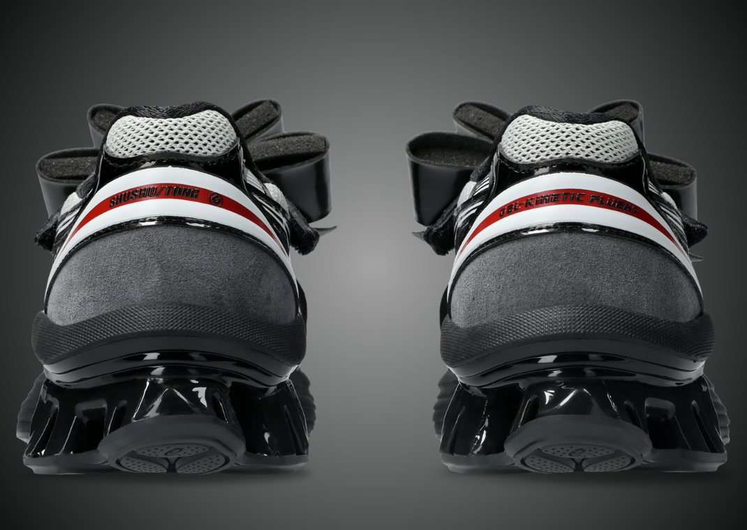SHUSHU/TONG x Asics Gel-Kinetic Fluent Black White - Back