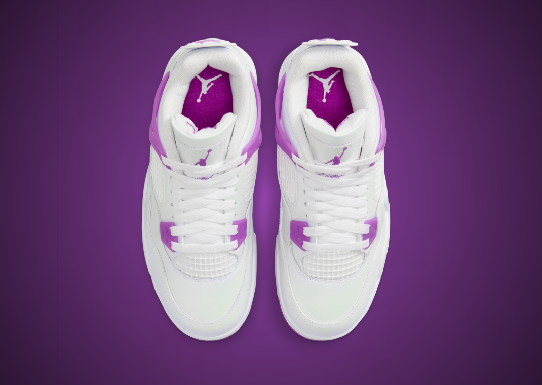 Jordan Translucent Violet The Kids Exclusive Air Jordan 4 Hyper Violet Releases April 2024