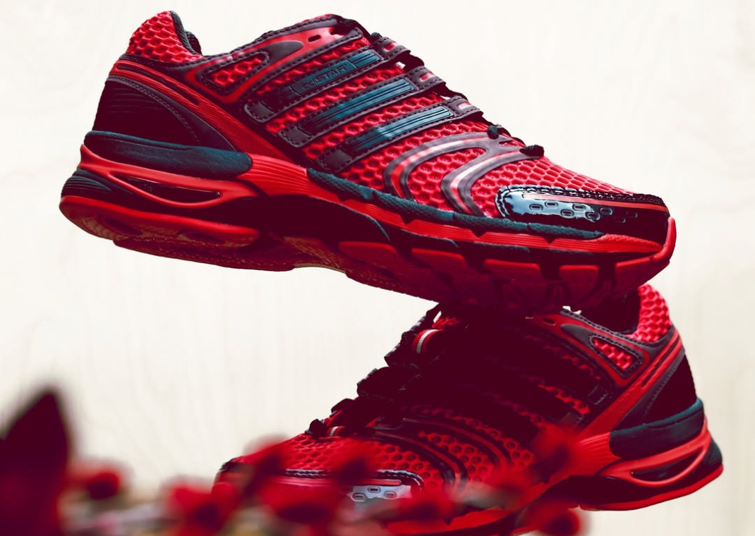 Clicks x adidas Adistar Control 5 Cranberry