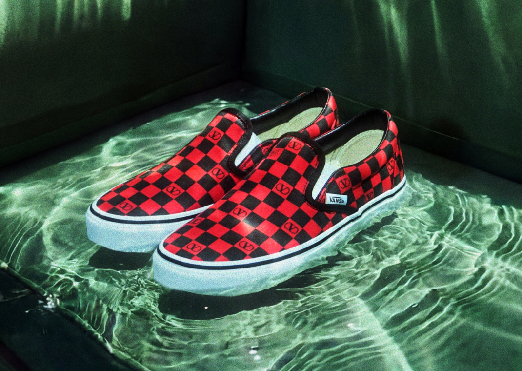 Vans and Valentino add More $490 Slip-Ons to their Luxurious