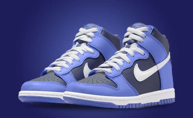 Another Kids Exclusive Nike Dunk High Appears In Shades Of Blue