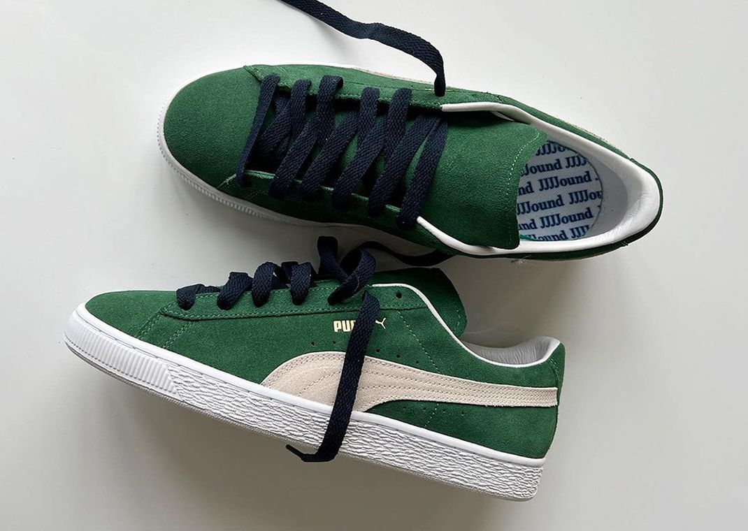 JJJJound x Puma Suede Green