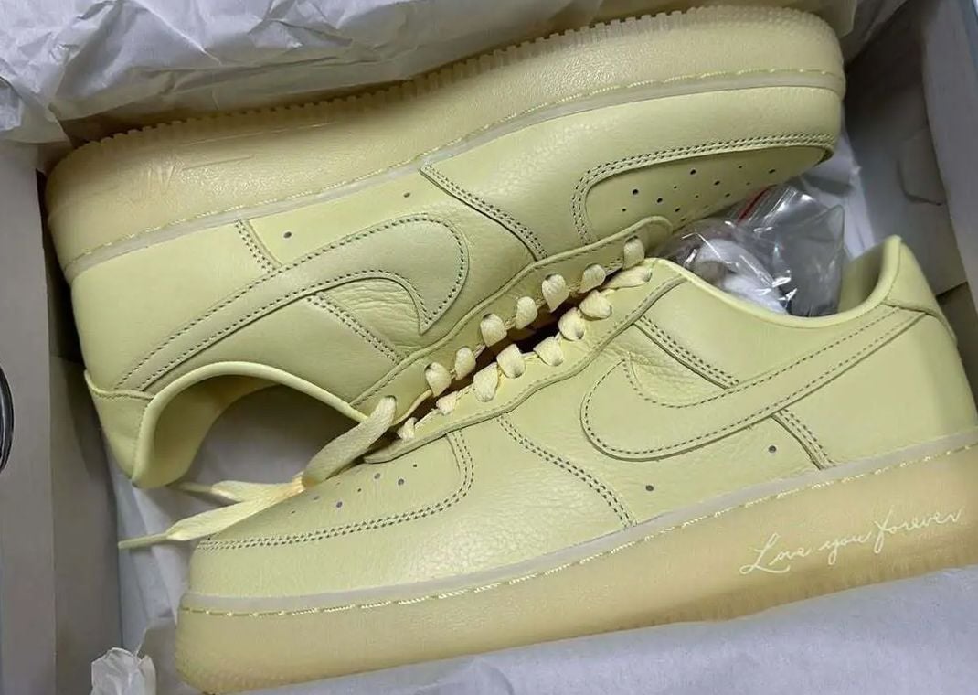 Drake x Nike Air Force 1 Low Certified Lover Boy Citron Tint