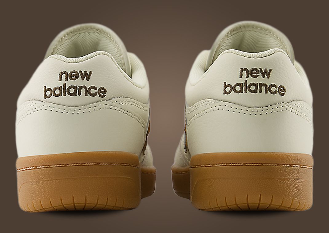 Andrew Reynolds x New Balance Numeric 480 Sea Salt Brown Heel