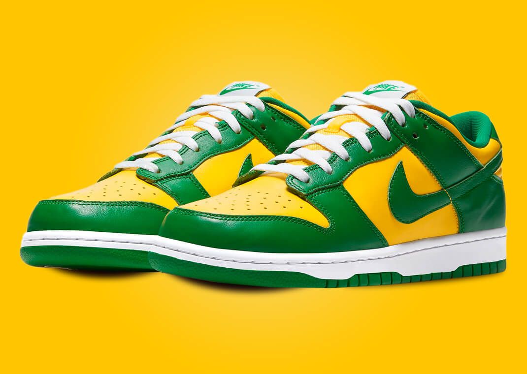 Nike Dunk Low Brazil Angle