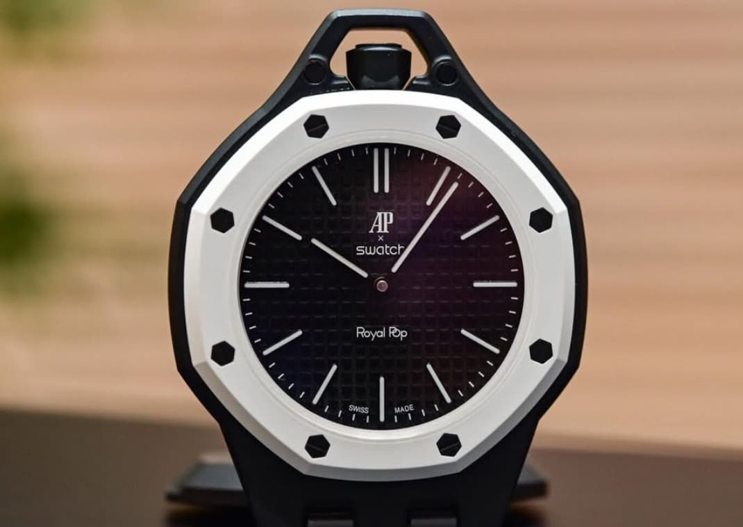 Official Look at the Audemars Piguet x Swatch Royal Pop