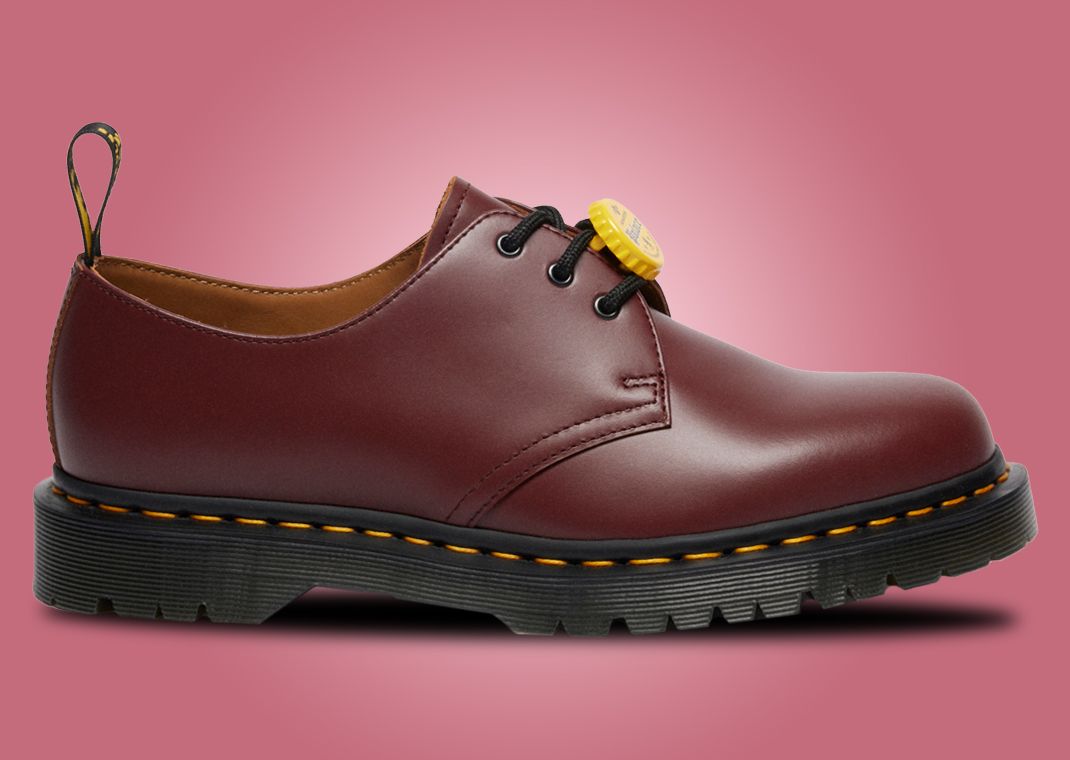 Palace x Dr. Martens 1461 Cherry Red Lateral