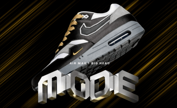 The Preorder for The .SWOOSH x Nike Air Max 1 Big Head Mode GoldenEye 007 Opens Today