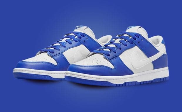 This Nike Dunk Low Comes In A Reverse Kentucky Color Scheme