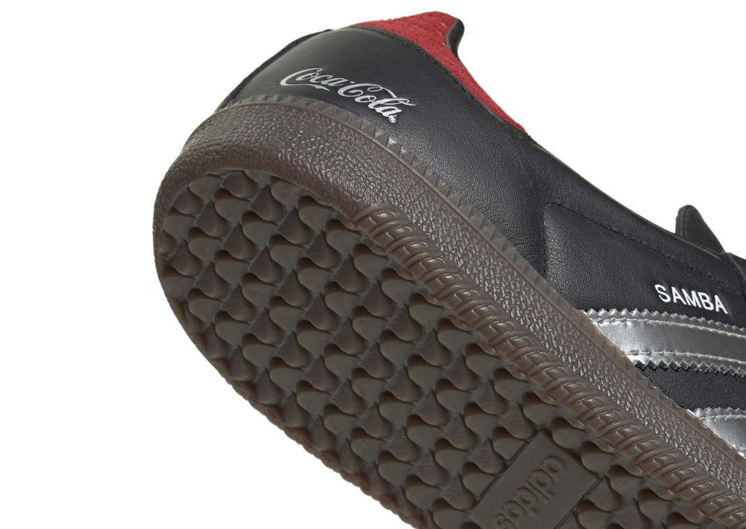 Coca-Cola x adidas Samba Heel Detail