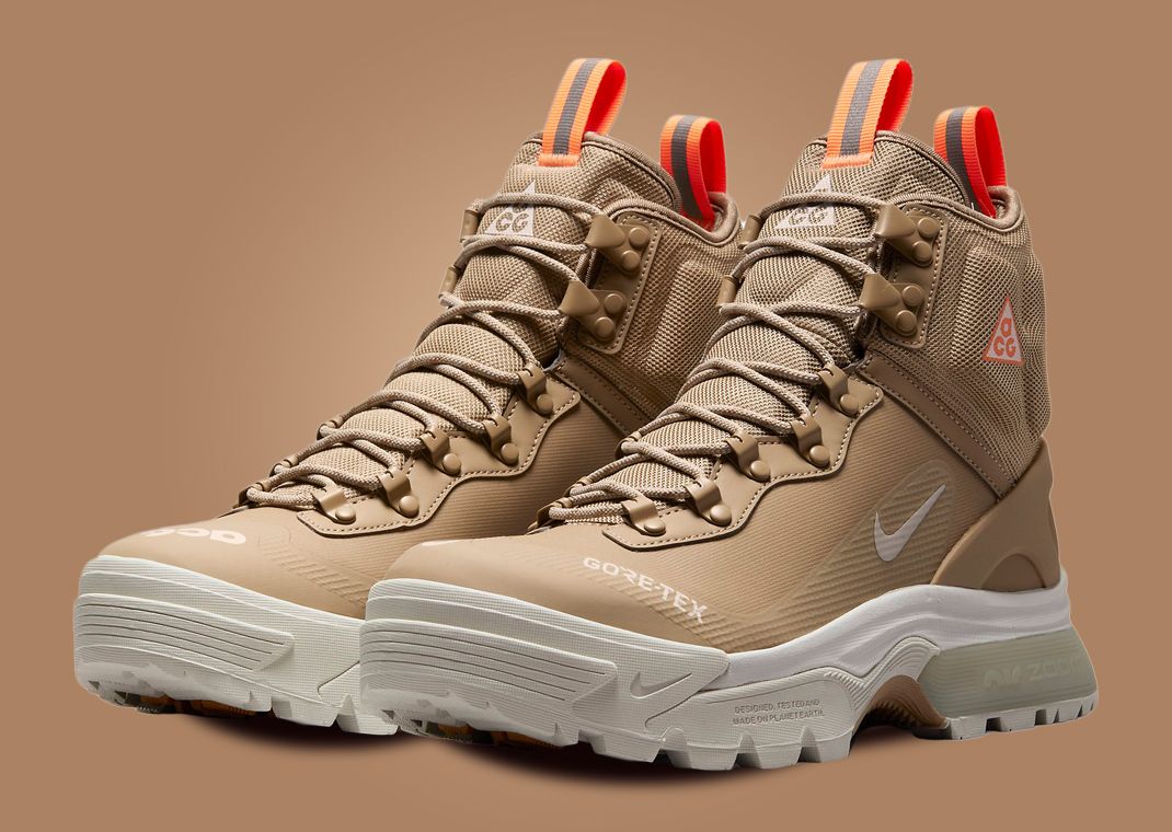 Nike ACG Gaiadome Gore-Tex Khaki Atomic Orange