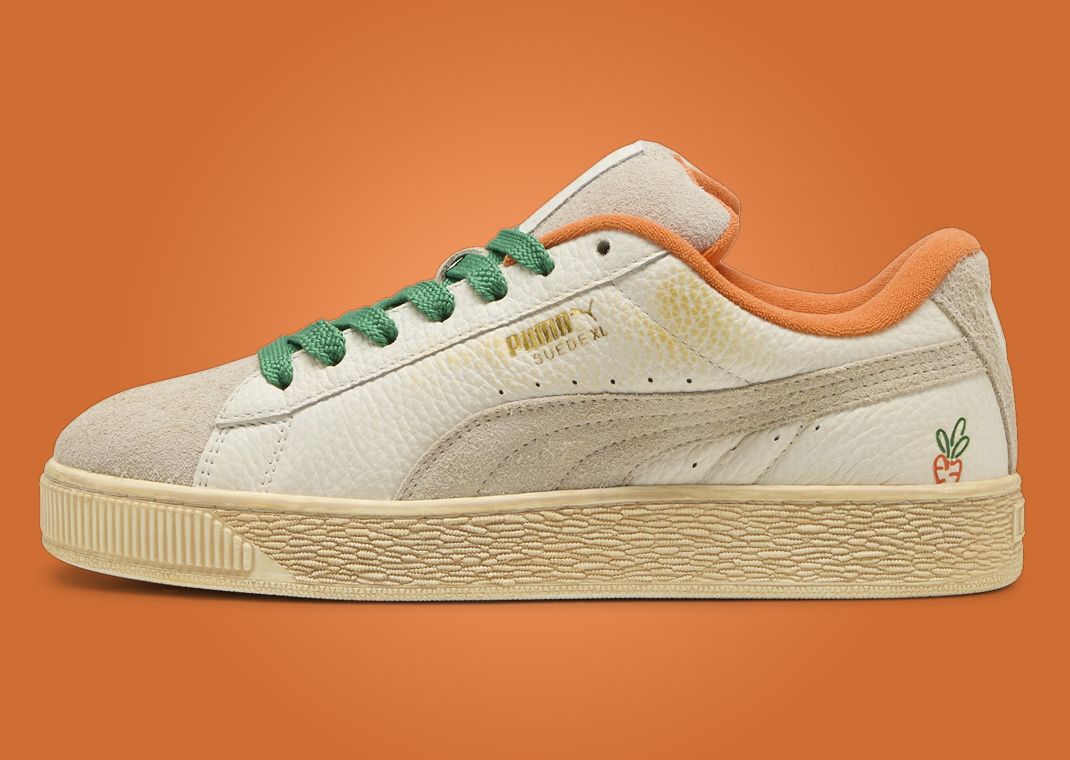 Carrots x Puma Suede XL Cream Lateral