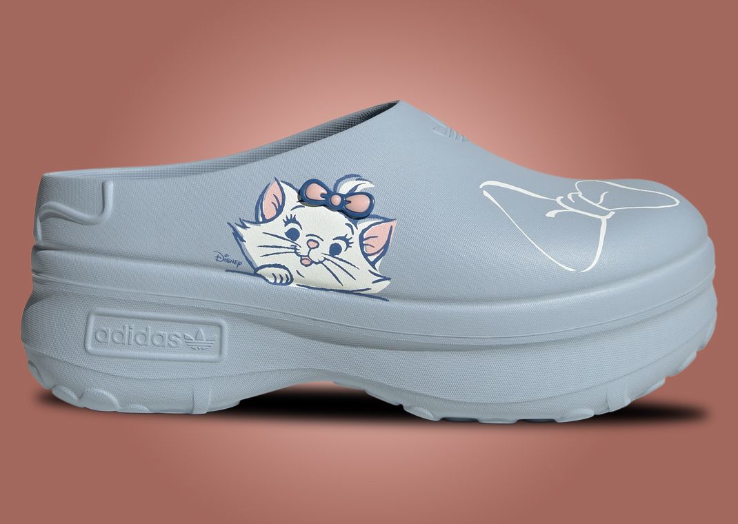 Disney’s The Aristocats x adidas Adifom Stan Mule Focus Blue (W) Lateral