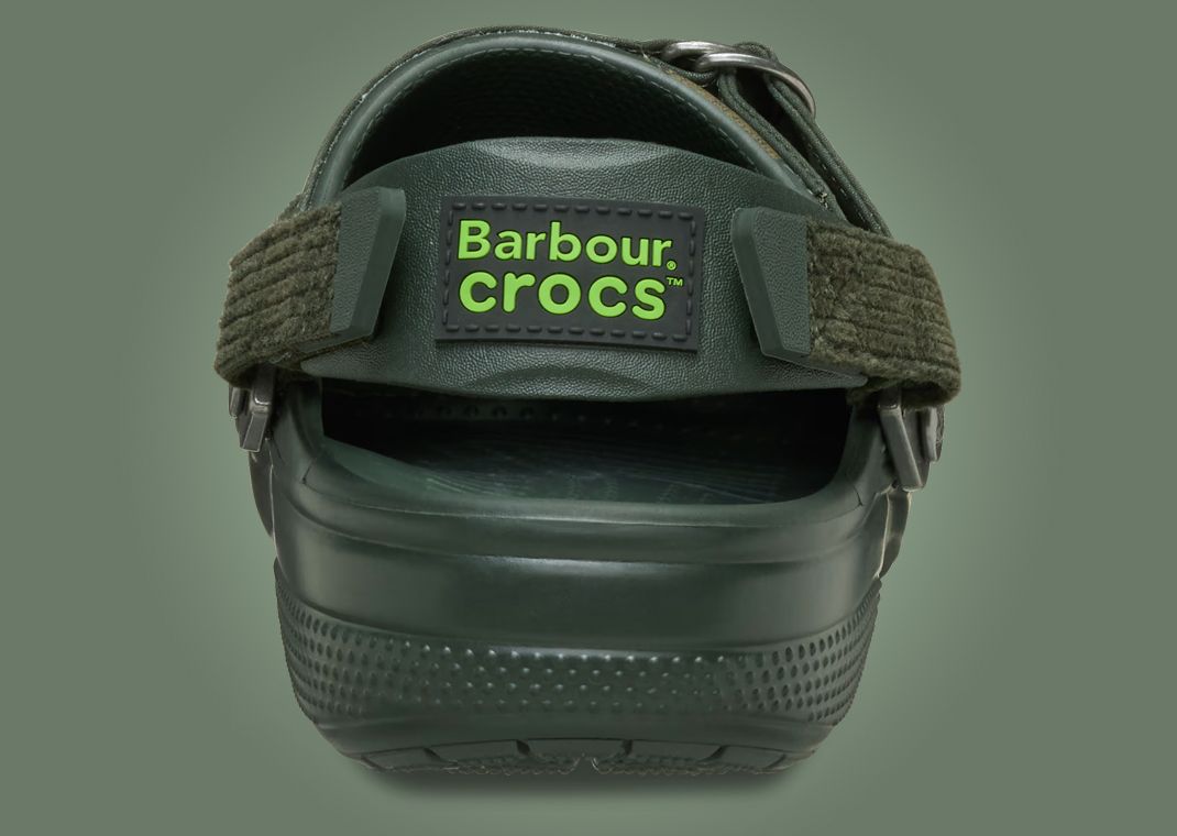 Barbour x Crocs Classic Clog Heel