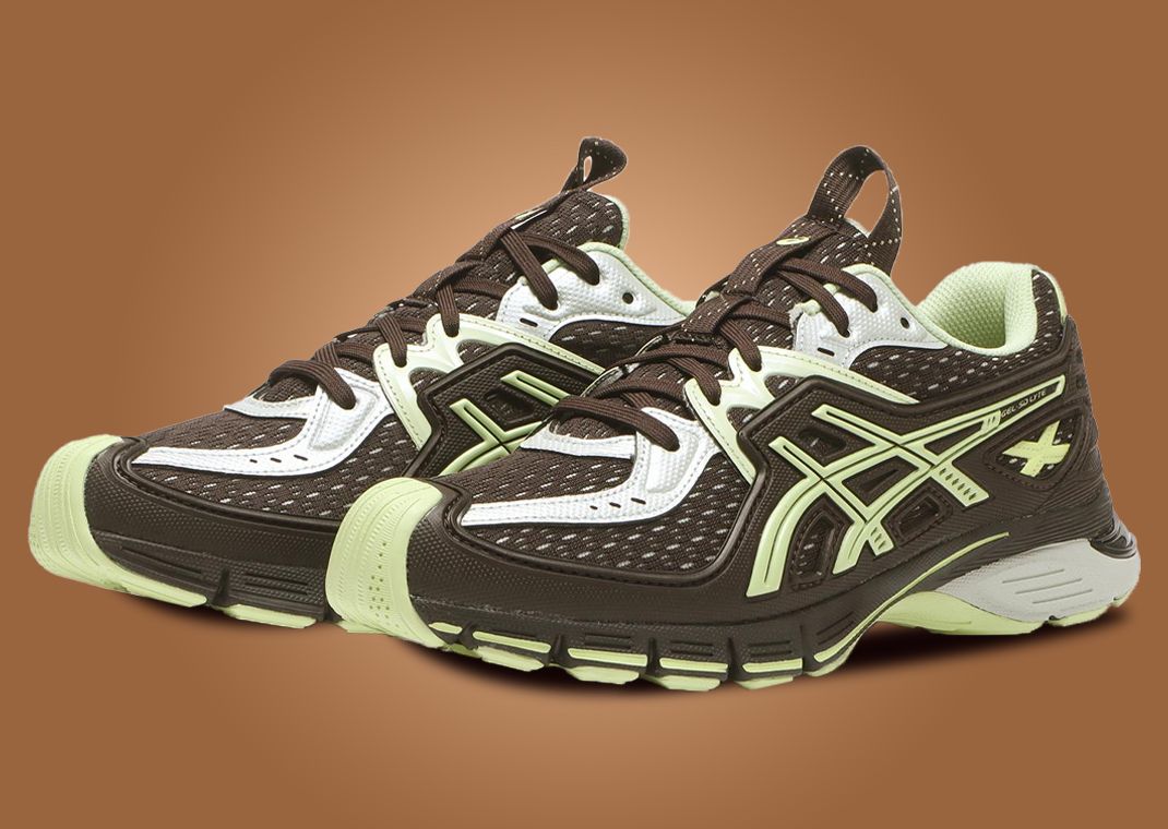 Kiko Kostadinov x Asics UB12-S Gel SD Lyte Lichen Rock - Angle