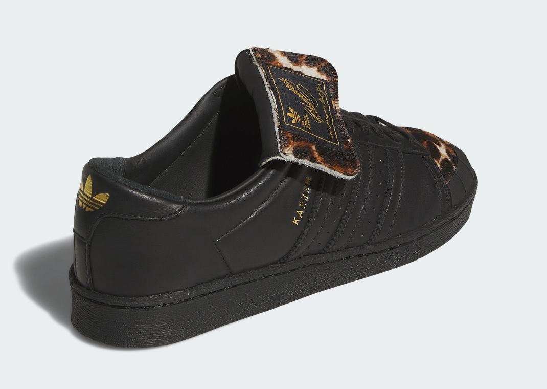 Willy Chavarria x adidas Jabbar Low Cheetah Print - Heel Angle