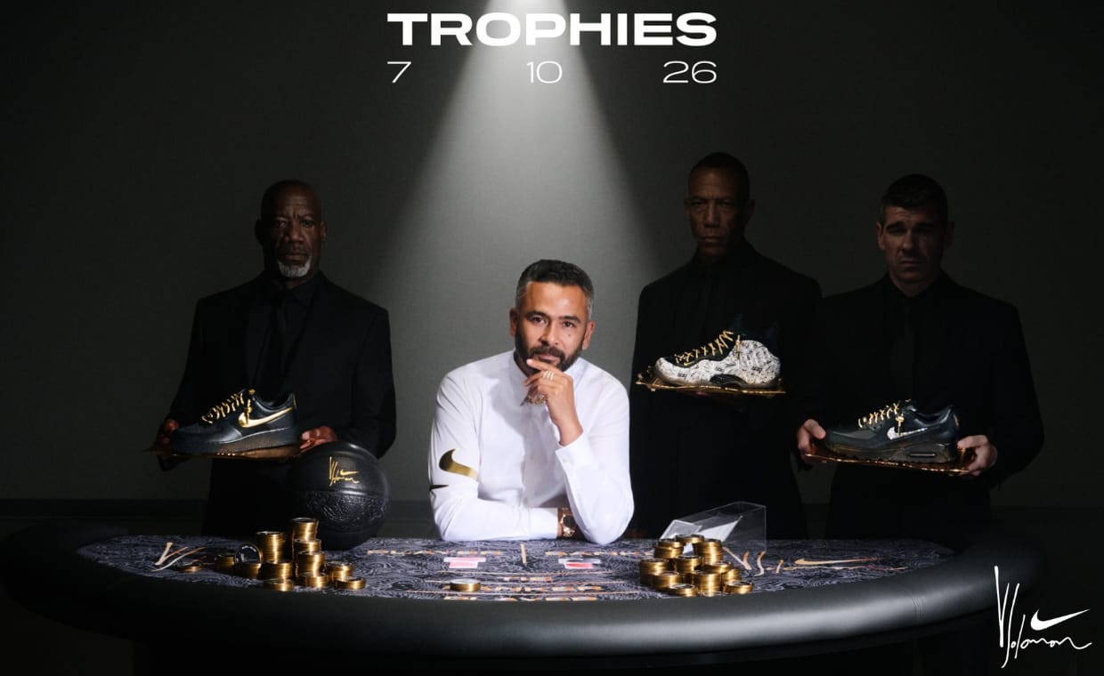 Victor Solomon and Nike are Launching a Blacked-Out Trophies Pack This Month