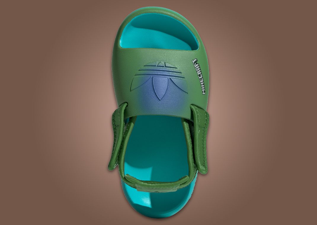 Minecraft x adidas Adifom Adilette Zombie (PS) Top
