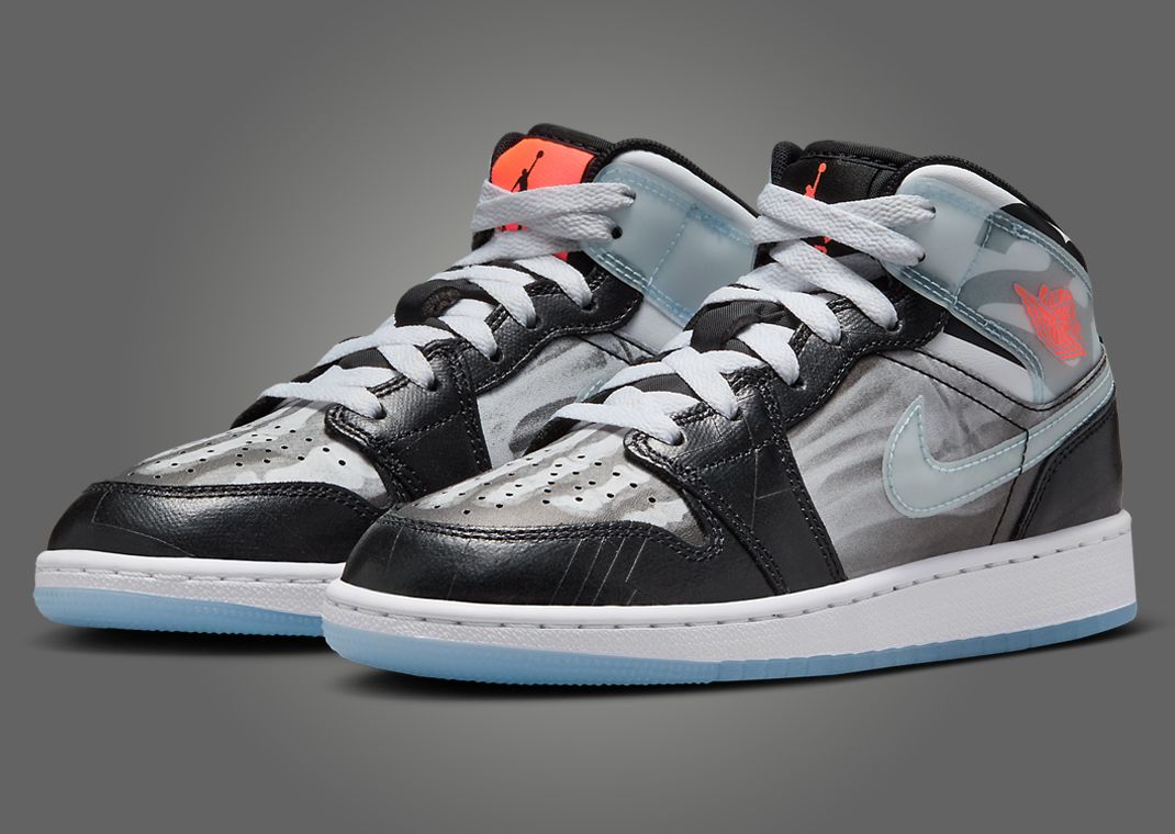 The Kids Exclusive Air Jordan 1 Mid SS X Ray Releases Spring 2025