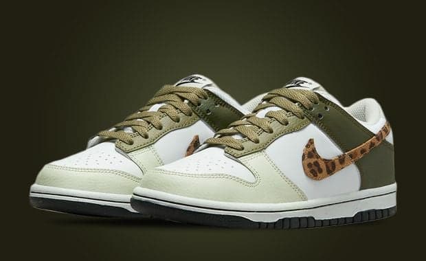 Nike Dunk Low Olive Leopard (GS)