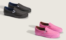 This Quilted Pack of Luxurious Vans Slip-Ons Were Inspired by Don C and Chanel