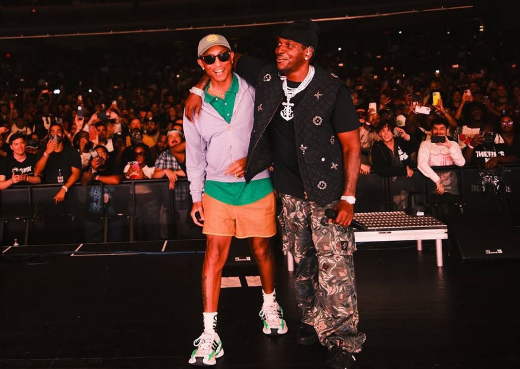 Pharrell Teases New Green adidas Jellyfish at Miami Clipse Show