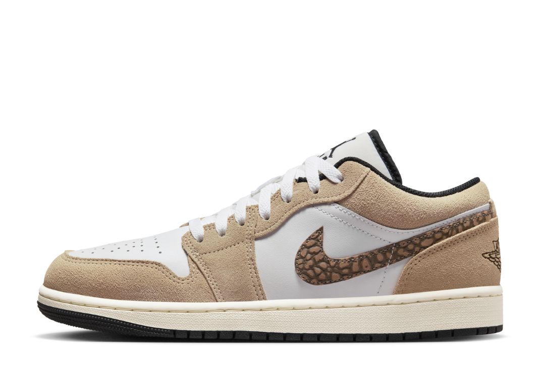 Air Jordan 1 Low SE Hemp Elephant Print