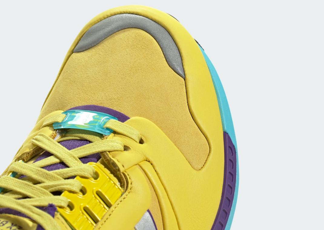 adidas ZX 8000 JC & MT Consortium Yellow - Toe Detail