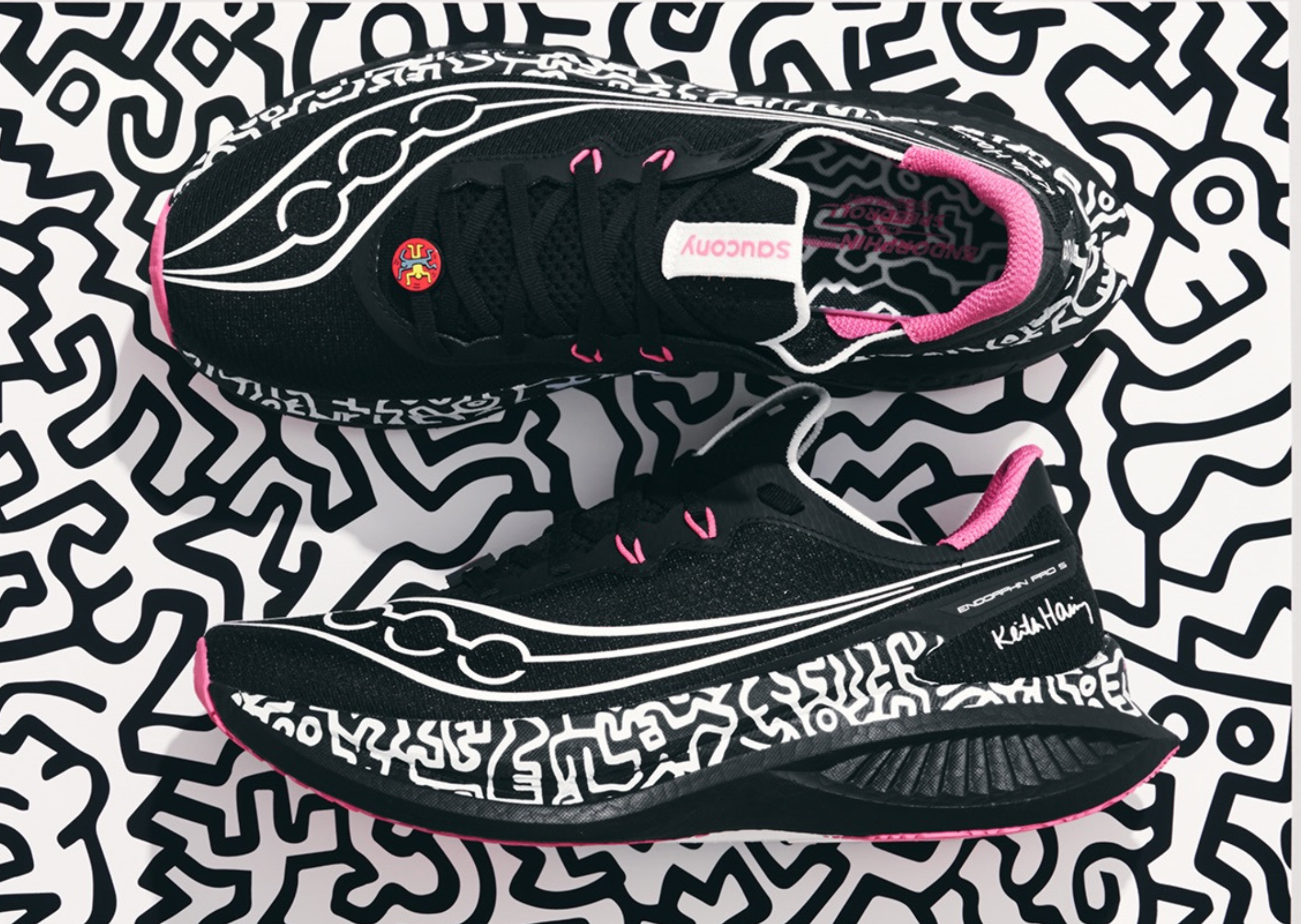 Keith Haring x Saucony Endorphin Pro 5