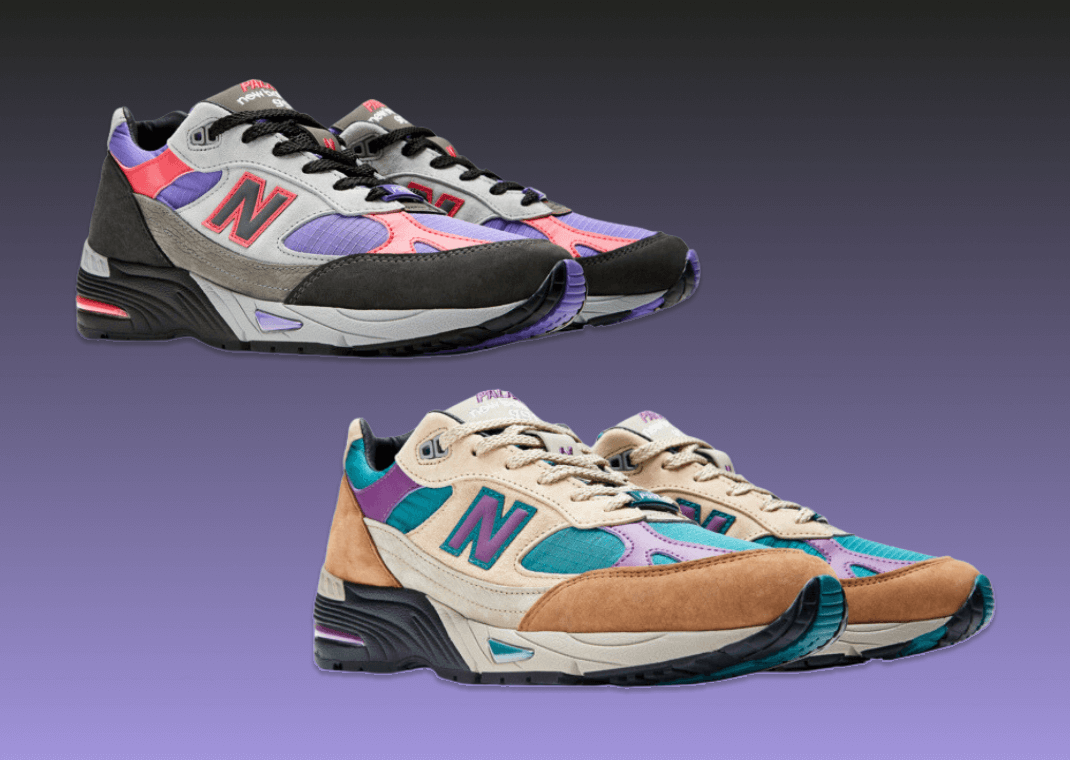 Palace x New Balance 991 Made In UK Collection
