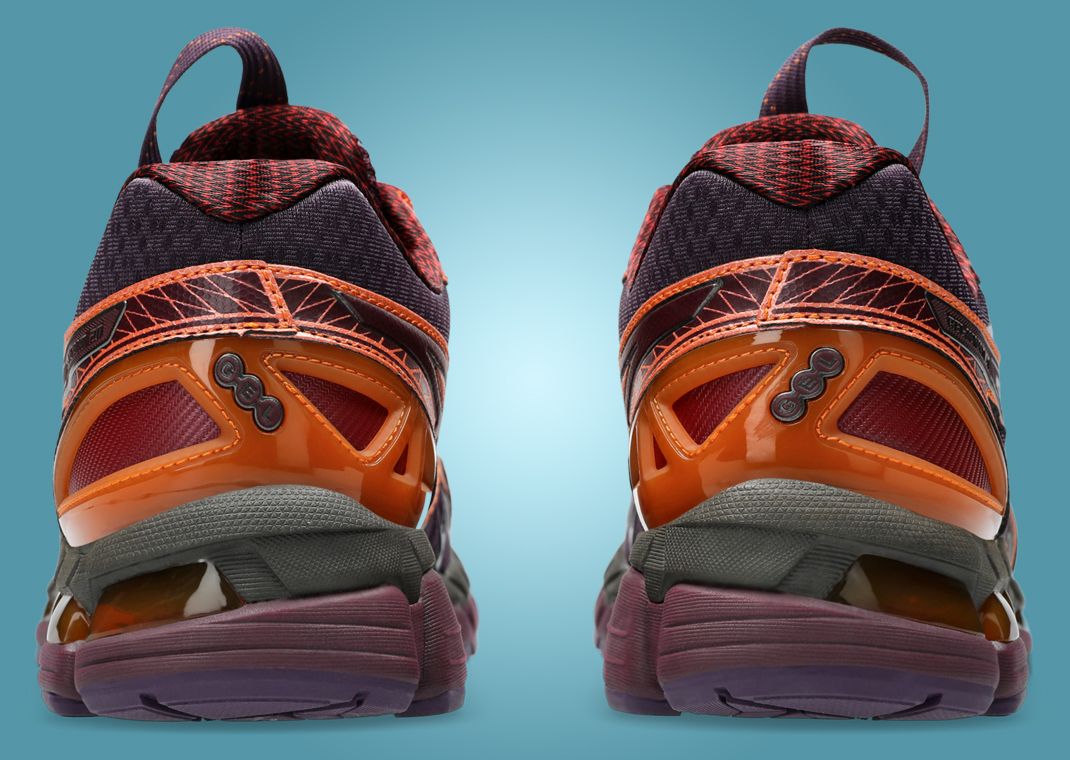 Kiko Kostadinov x Asics UB10-S Gel Kayano 20 Plum Beet Juice Heel