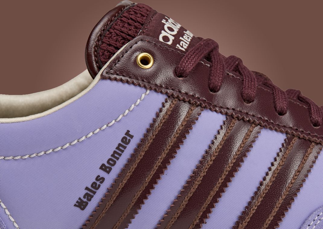 Wales Bonner x adidas Japan Lo Light Purple - Detail