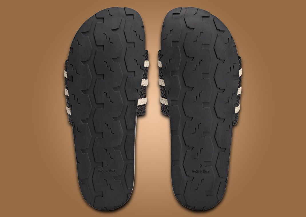 Wales Bonner x adidas Adilette Dark Brown Outsole