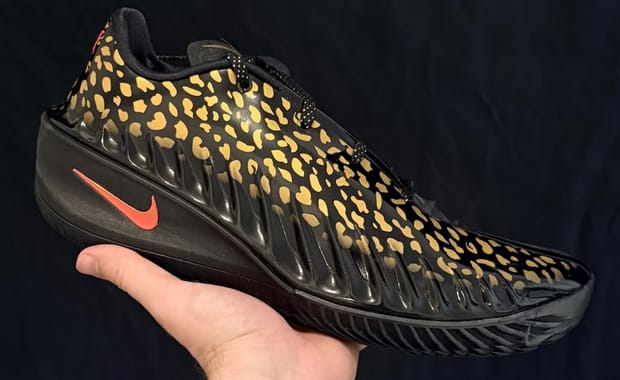 Nike’s Latest Victor Wembenyama PE is a GT Cut 4 Covered in Gold Panther Fur Print