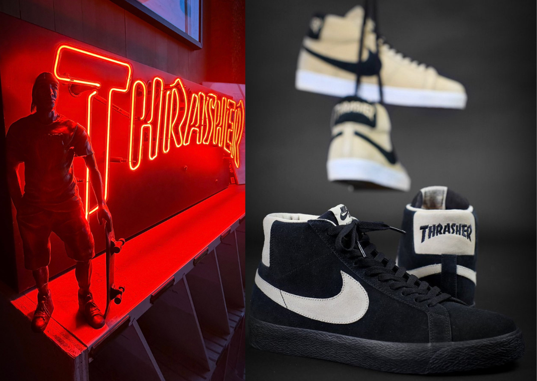 Thrasher Magazine x Nike SB Blazer Mid