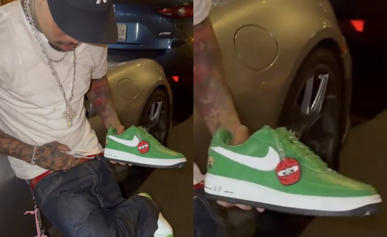 Victor Victor x Nike Air Force 1 Low '01 Green