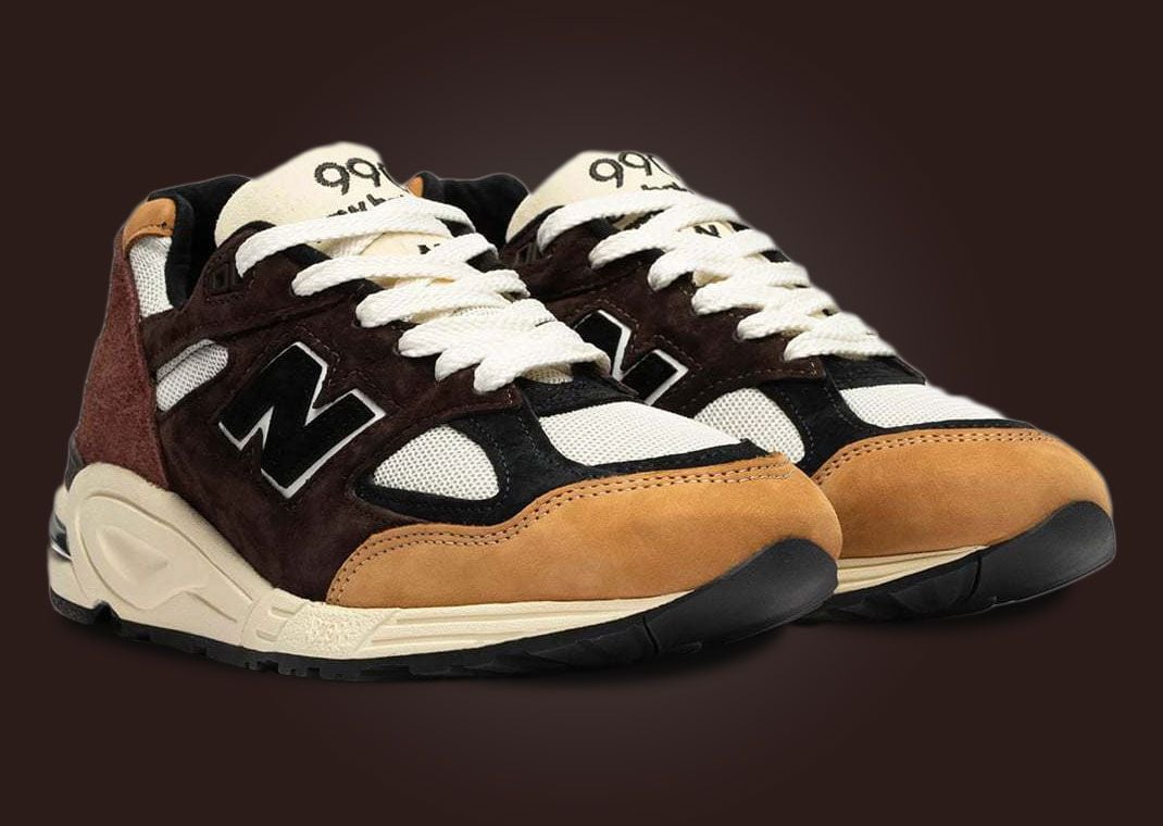 New Balance 992 Made In USA By Teddy Santis Cream Tan Brown