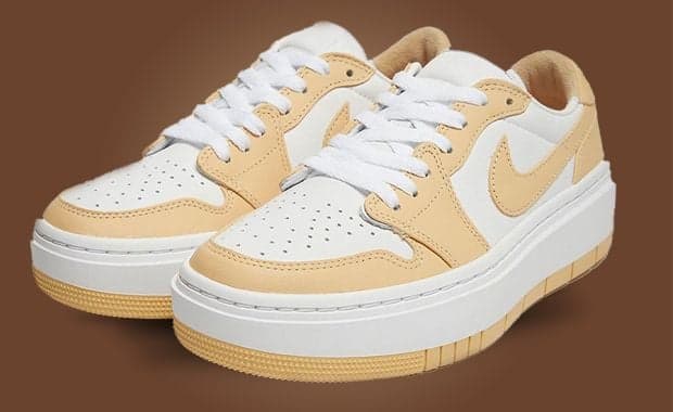 The Air Jordan 1 LV8D Gets Lifted In White And Tan