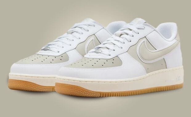 Coconut Milk and Gum Grace the  Nike Air Force 1 Low