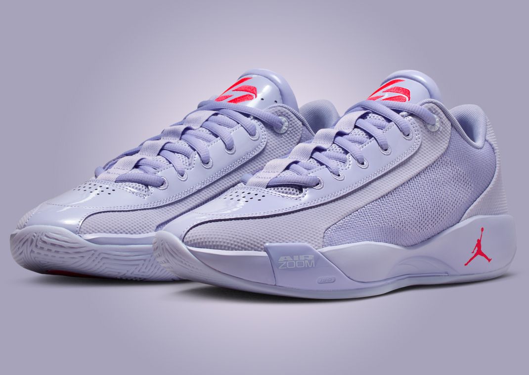 Luka Completes a Pastel Jordan Pack for his Daughter with Purple