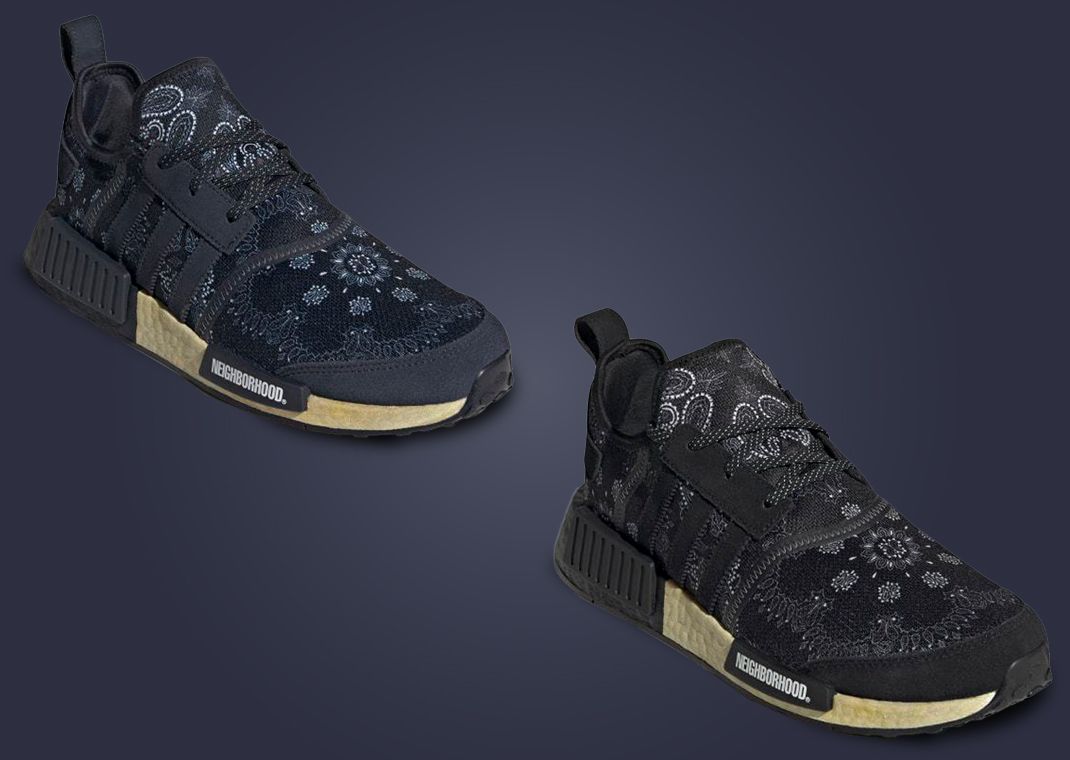 NEIGHBORHOOD x adidas NMD_R1 Paisley Pack