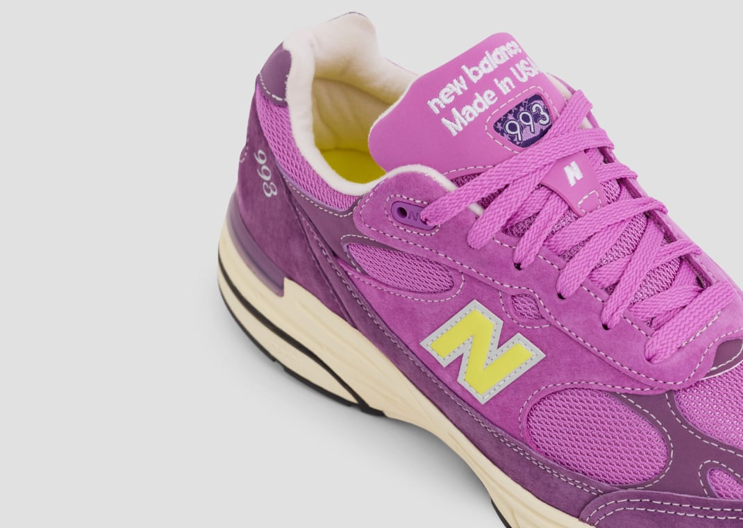 New Balance 993 Made in USA Passion Fruit