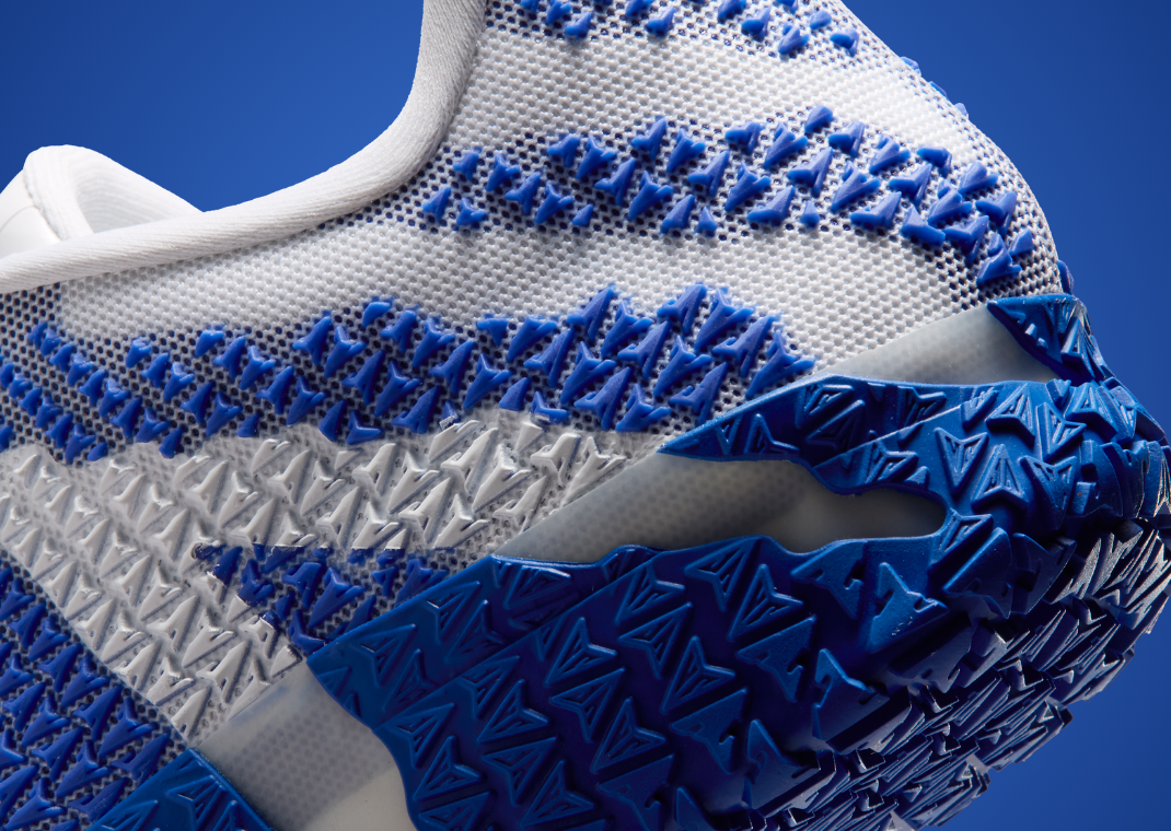 Nike Ja 3 TB White Game Royal - Heel Detail