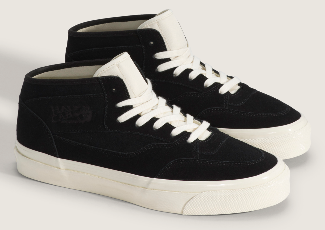 JJJJound x Vans Half Cab Black - Angle