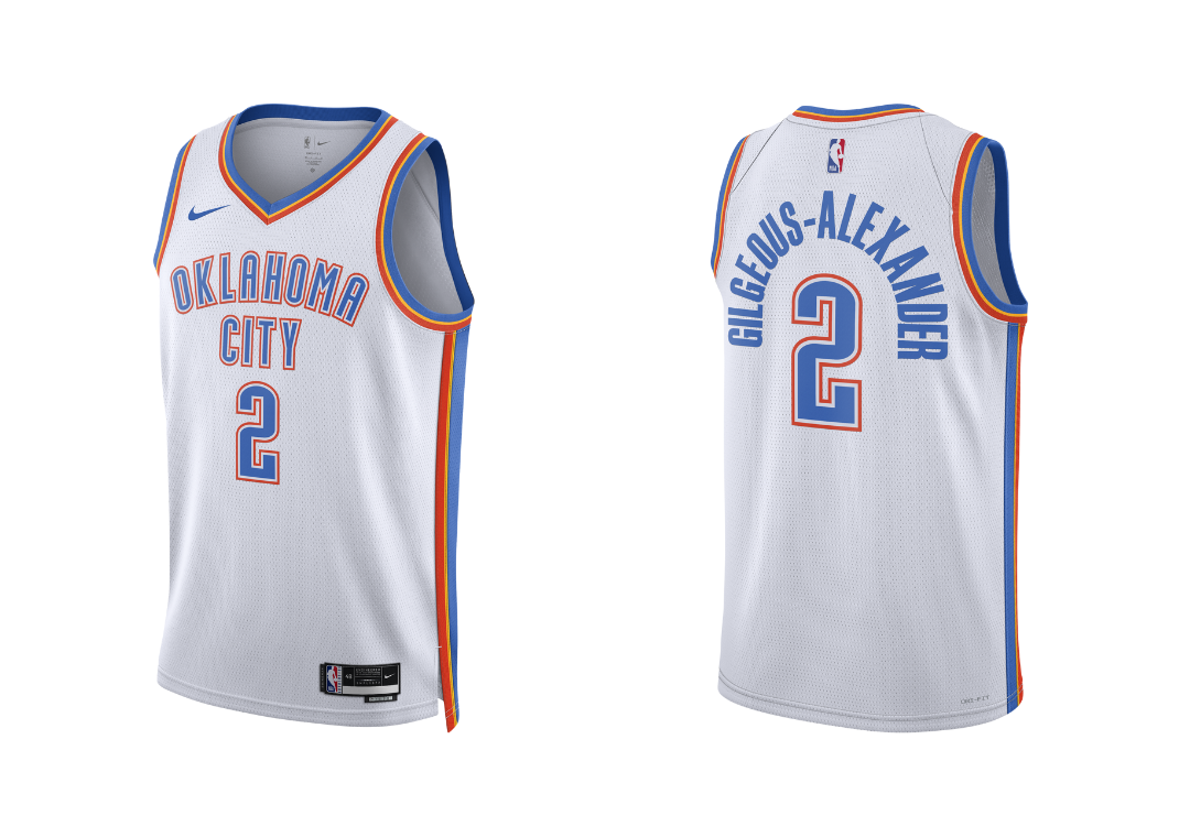 Oklahoma City Thunder Association Edition 2022/23 Men's Nike Dri-FIT NBA Swingman Jersey