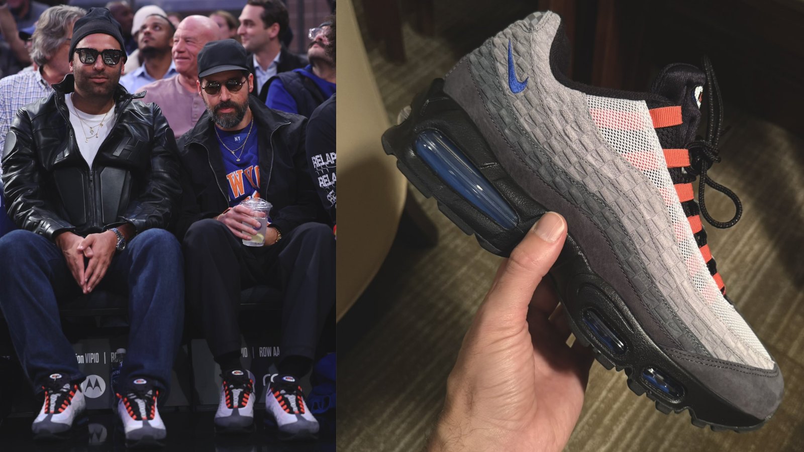 Ronnie Feig Debuts Kith x Nike Air Max 95 Courtside at Madison Square Garden