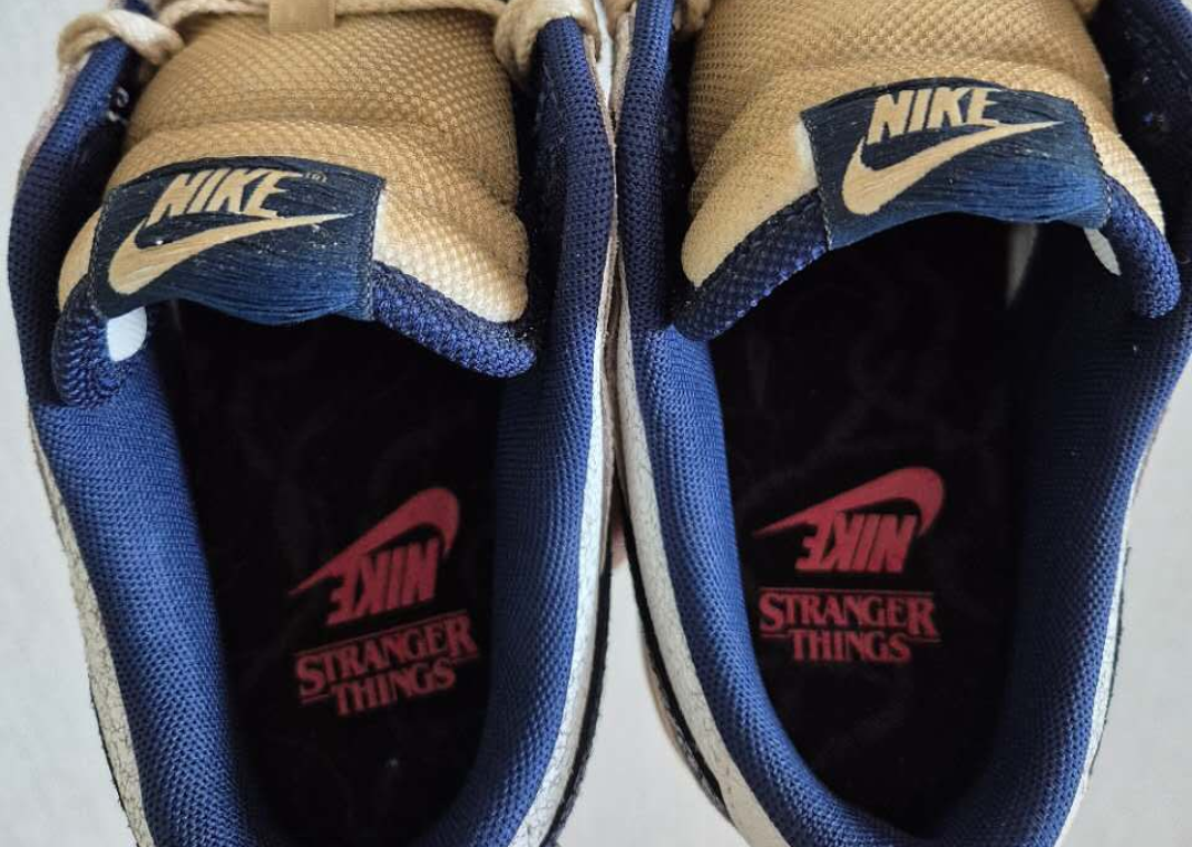 Stranger Things x Nike Dunk Low Phantom Insoles