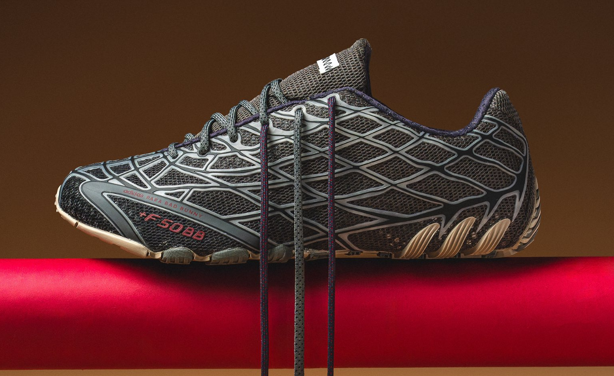 Bad Bunny’s adidas F50 Ghost Sprint Collab Continues in Charcoal Grey