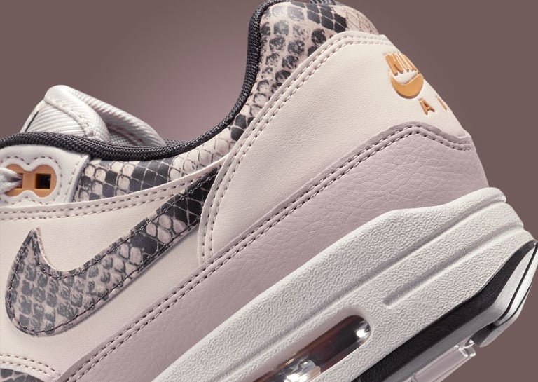 The Nike Air Max 1 Snakeskin Light Orewood Brown is Available Now