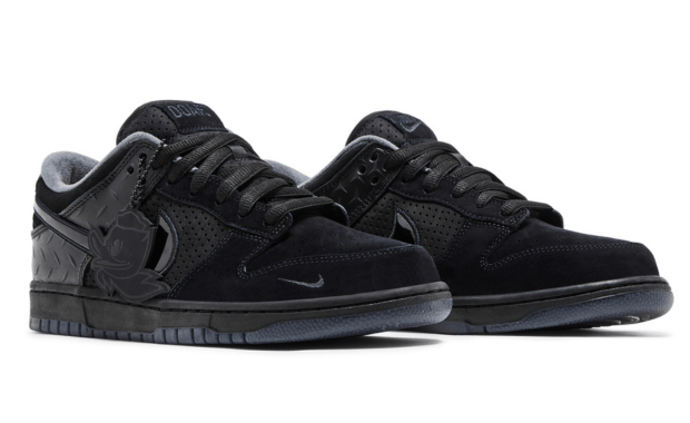 The Ducks of a Feather x Nike Dunk Low Triple Black Luxe What The Duck Alternate Releases During GOAT Black Friday